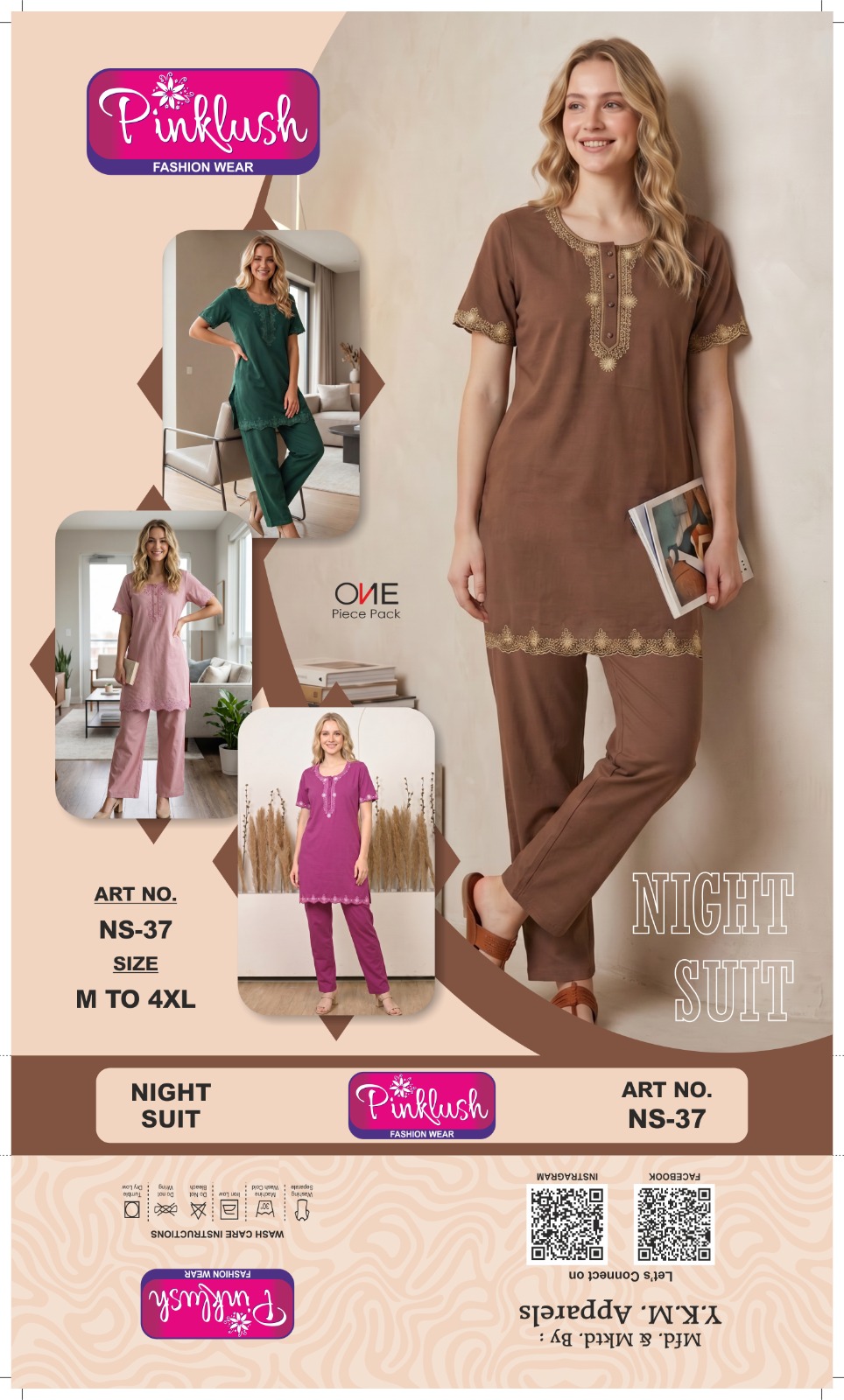 FANCY CO-ORD SET WITH EMBRODARY 